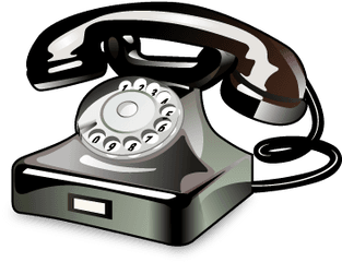 Old Phone Png - Rotary Dial Phone Png