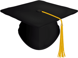 Graduation Cap Icon - Transparent Graduation Cap And Scroll Png