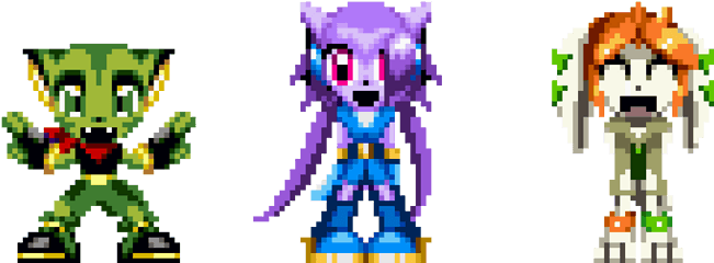 Freedom Planet Review - Freedom Planet Pixel Art Png