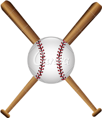 Baseball Bat Cartoon Icons - Baseball And Bat Cartoon Png