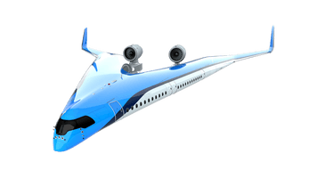 Flying Airplane Vector PNG Image High Quality