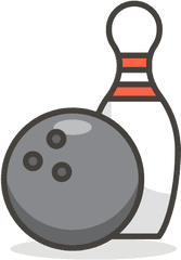 Bowling Free Icon Of 780 Vector Emoji - Bowling Icon Png