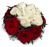 Bouquet Fresh Rose PNG Image High Quality