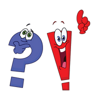 Exclamation Art Area Question Mark Cartoon - Free PNG