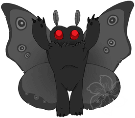 Mothman - Mothman Chibi Png