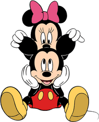 Mickey E Minnie Png 2 Image - Minnie Mouse Mickey