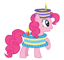 Pinkie Pie Party Clipart - Free PNG