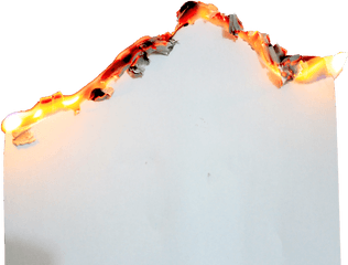 Paper Burn Png 3 Image - Burning Paper Edge Png