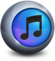 Itunes Icon - Music Symbols Round Hd Png