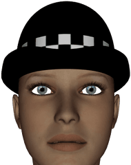 Download Hd V4 British Police Hat No Badge - Police Illustration Png