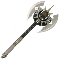 Png Battle Axe Transparent Image - Double Bladed Battle Axe