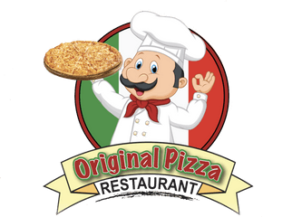 Original Pizza Png Cartoon Logo