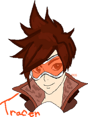 Download Tracer Overwatch - Tracer Png