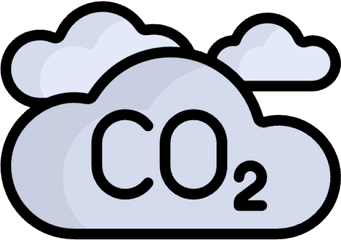 Clouds Clipart Polluted - Carbon Dioxide Png Transparent Png Dot