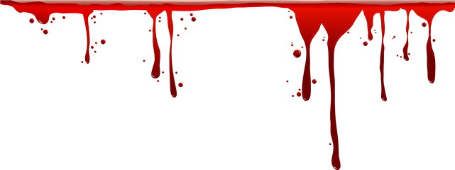 Blood Clip Art - Transparent Blood Dripping Png