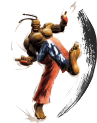 Street Fighter Characters Transparent - Super Street Fighter 4 Deejay Png