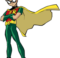 Nightwing Clipart Transparent - Original Teen Titans Robin Png