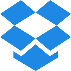 Dropbox - Dropbox Logo Black And White Png