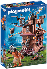 Knights Mobile Dwarf Fortress - Playmobil Tour D Attaque Mobile Des Nains Png