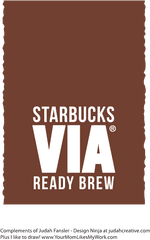 Starbucks Via Ready Brew Logo - Starbucks Via Logo Png