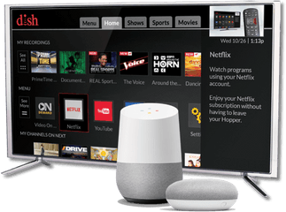 Watch Dish With Google Assistant Ok Network - Dish Network And Google Assistant Png
