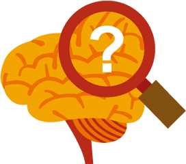 Cerebro Lupa Euclidiana Del Vector Clip Art - Puzzle Brain Cerebro Lupa Png