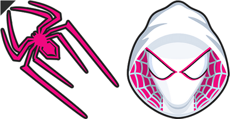 Spider - Gwen Logo Cursor U2013 Custom Cursor Browser Extension Spider Gwen Logo Png