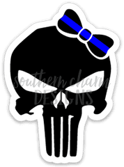 Punisher Decal Sticker Logo Graphic - Punisher Skull Png