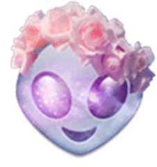 Galaxy Alien Emoji With Flower Crown - Roblox Transparent Roblox Emoji T Shirt Png