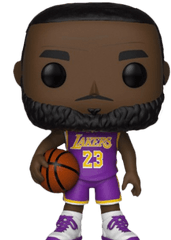 Pop Vinyl Nba Lebron James Purple - Funko Lebron James Png