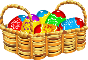 Basket Egg Easter Download Free Image - Free PNG