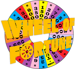 Download Hd Wheel Of Fortune Logo Png - Wheel Of Fortune Wheel Template