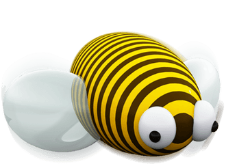 Bee With Googly Eyes Icon Png Clipart - Bee With Googly Eyes