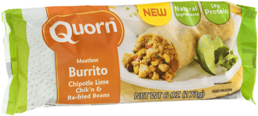 Hd Quorn Burrito Chipotle Lime Chikn - Key Lime Png