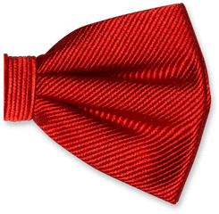 Red Bow Tie - Silk Bow Tie Png