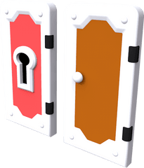 Custom Edited - Mario Customs Key Door Super Mario Mario Maker Door Png