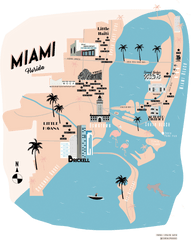 Miami Skyline Silhouette - Plan Hd Png Download Original Language