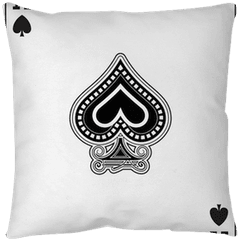 Ace Of Spade Playing Card Pillow Cover U2022 Pixers - We Live To Change Happy Friday November Png