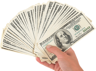 Dollar Banknotes Transparent Background Png Arts - Money Earning