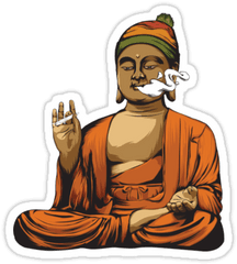 Pin - Buddha Smoking Png