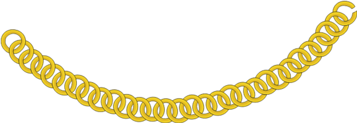 Gold Chain 1 Free Svg - Gold Chain Clipart Png