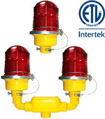 L - 810 Incandescent Red Obstruction Light Flight Light Inc Obstruction Light Png