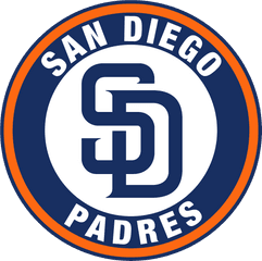 San Diego Padres Logo - Vertical Png