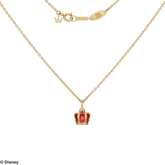 Kingdom Hearts Square Enix Silver Necklace Gold Crown - Necklace Png