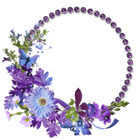 Floral Circle Border Blooming Download HD - Free PNG