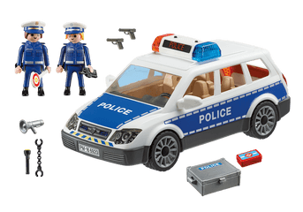 Squad Car With Lights And Sound - 6920 Playmobil United Png