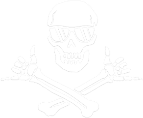 Shaka Pirate Decal - Pirate Flag Png