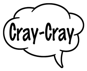 Cray Crayone Love Speech Bubble - Slang Clipart Png