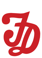 Fort Dodge Dodgers Logo - Vertical Png