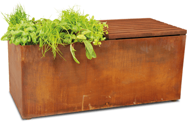 Herb Garden Bench Png